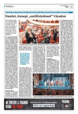 Krónika XXII. évfolyam, 201. szám