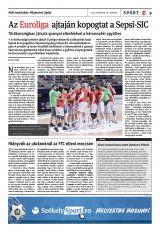 Székelyhon napilap II. évfolyam, 208. szám