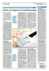 Krónika XXII. évfolyam, 210. szám