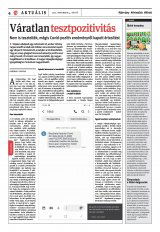 Székelyhon napilap II. évfolyam, 216. szám