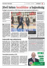 Székelyhon napilap II. évfolyam, 232. szám