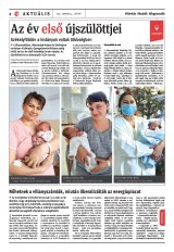 Székelyhon napilap III. évfolyam, 1. szám