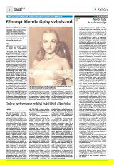 Krónika XXIII. évfolyam, 19. szám