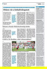 Krónika XXIII. évfolyam, 19. szám