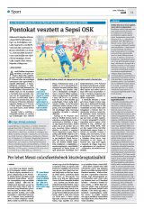 Krónika XXIII. évfolyam, 21. szám