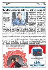 Krónika XXIII. évfolyam, 21. szám