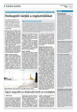 Krónika XXIII. évfolyam, 27. szám