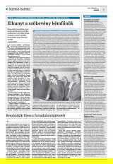 Krónika XXIII. évfolyam, 33. szám