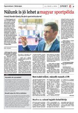 Székelyhon napilap III. évfolyam, 33. szám