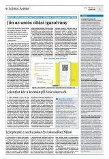 Krónika XXIII. évfolyam, 54. szám