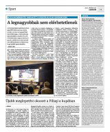 Krónika XXIII. évfolyam, 209. szám