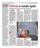 Székelyhon napilap III. évfolyam, 213. szám