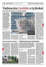 Székelyhon napilap IV. évfolyam, 40. szám