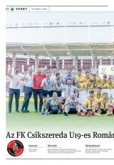 Székelyhon napilap IV. évfolyam, 101. szám