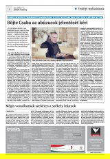 Krónika XXIV. évfolyam, 122. szám