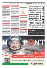 Székelyhon napilap IV. évfolyam, 207. szám