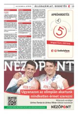 Székelyhon napilap IV. évfolyam, 225. szám