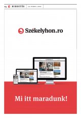 Székelyhon napilap IV. évfolyam, 232. szám