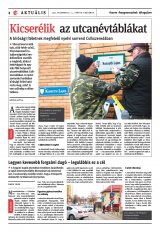 Székelyhon napilap IV. évfolyam, 234. szám