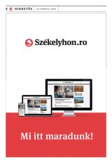 Székelyhon napilap IV. évfolyam, 245. szám