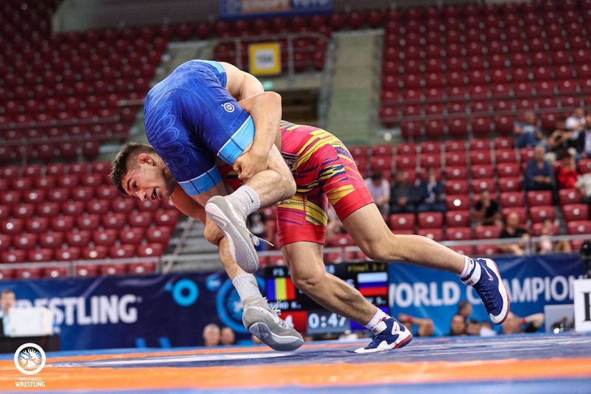 Nagy küzdelemben maradt alul a döntőben &bullet;  Fotó: Facebook/United World Wrestling