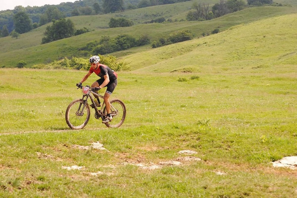 Ilyés Ferenc nagy odafigyeléssel teljesítette a távot &bullet;  Fotó: Székelyudvarhelyi VSK