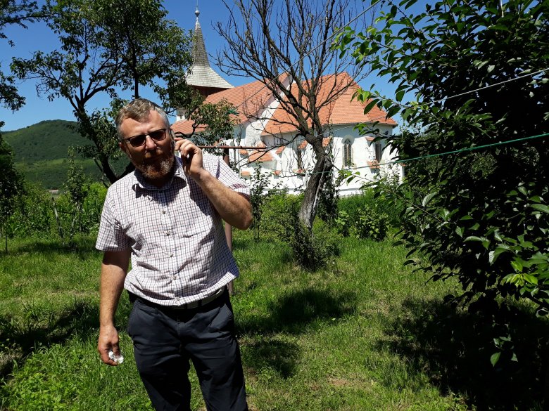 Barabási Endre református lelkész, a magyar közösség mozgatórugója •  Fotó: Szucher Ervin