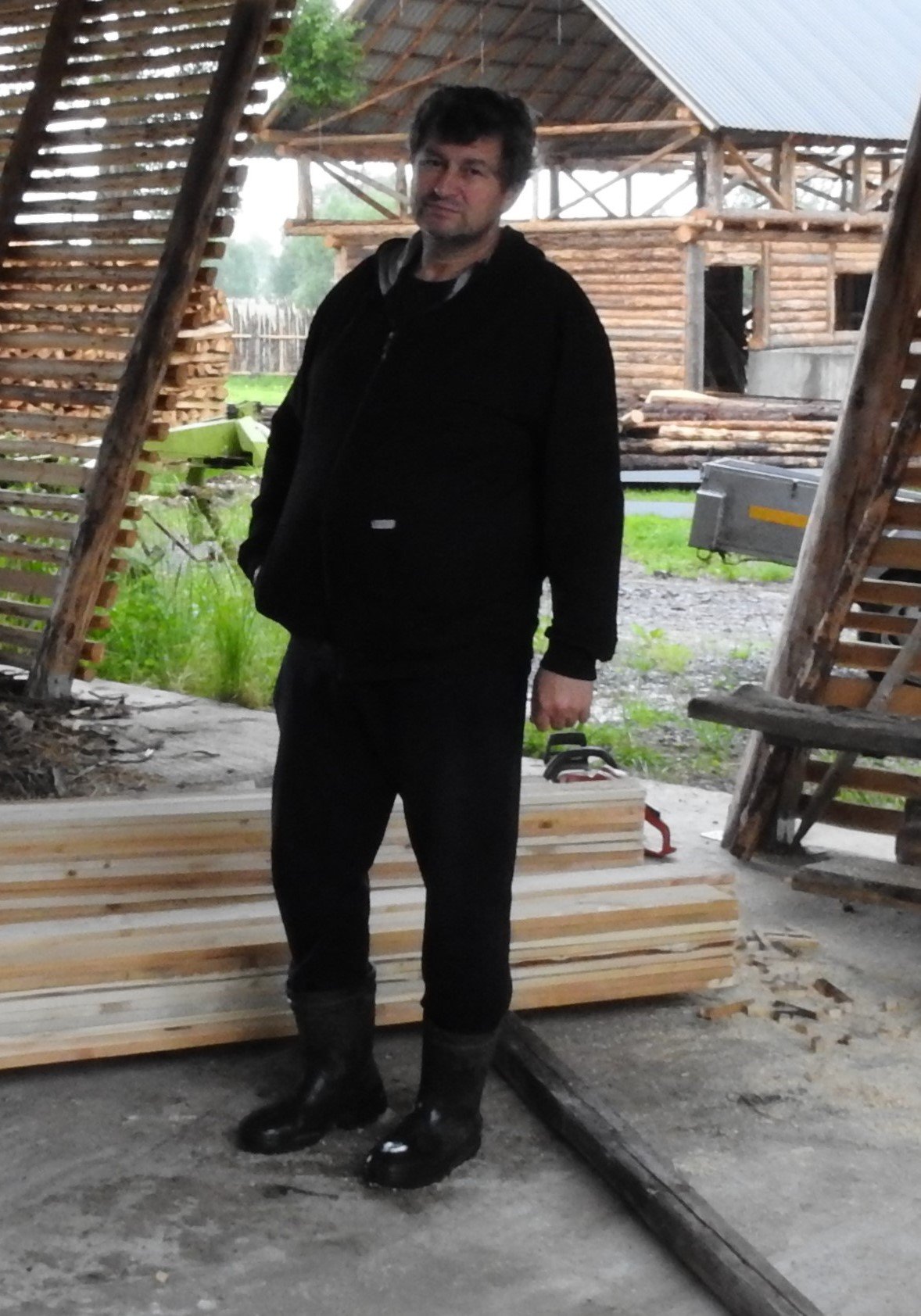 Bányász József sajtmester svájciaktól tanulta meg a sajtérlelést &bullet;  Fotó: Makkay József