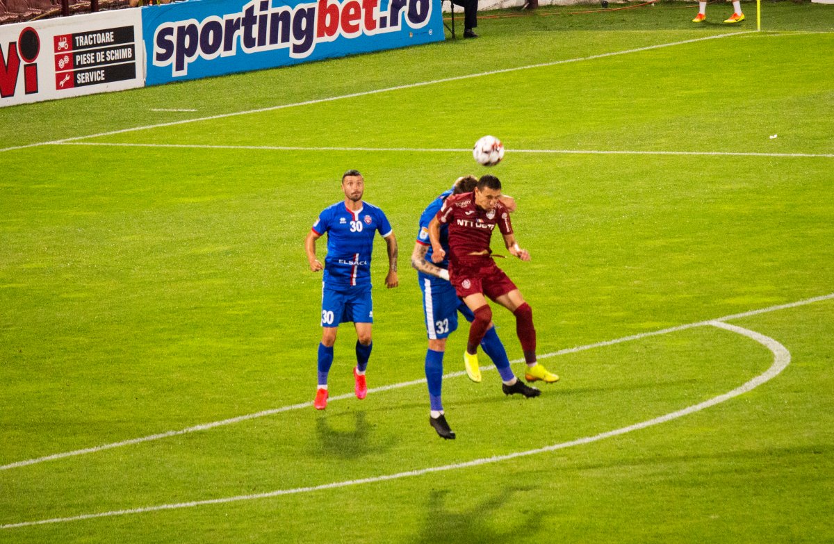A Botoșani ellen  nagy nehezen nyert mérkőzést a kolozsvári CFR &bullet;  Fotó: Riti József