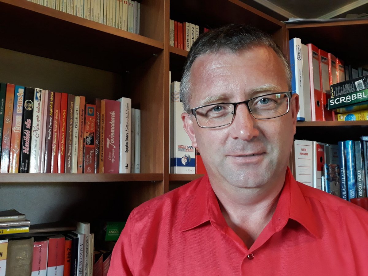 Sármási-Bocskai Jánosíró, a Marosvásárhelyi Rádió munkatársa 