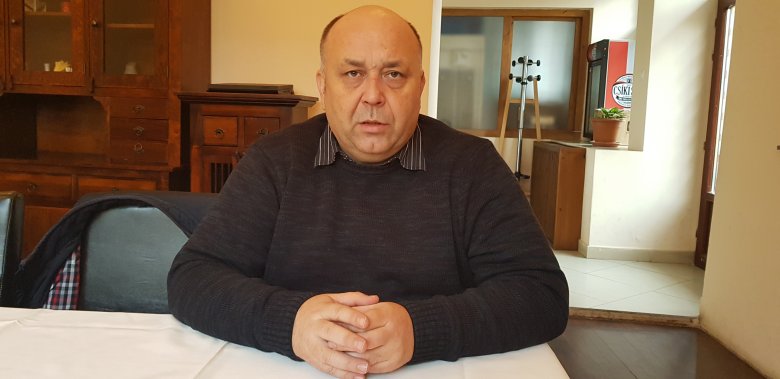 Kovács Zsolt, a Mikó étterem 
tulajdonosa és vezetője •  Fotó: Makkay József