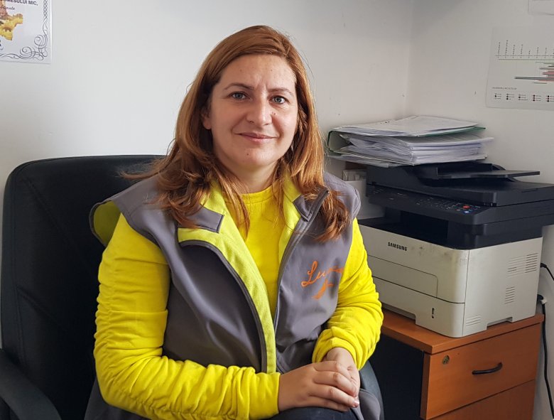 Anca Marcu szerint a szövetkezet tanulóiskola a gazdák számára •  Fotó: Makkay József