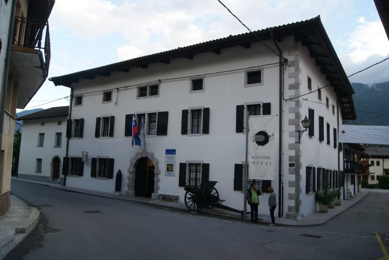 A szlovéniai Kobarid, a valamikori Caporetto múzeum gazdag 1. világháborús kiállítási anyagot mutat be • Fotó: Csermák Zoltán