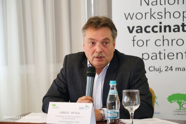 László Attila RMDSZ-szenátor szerint a kormány lenullázta a korábbi évek egészségügyi rendszerének megerősödését •  Fotó: Facebook/László Attila