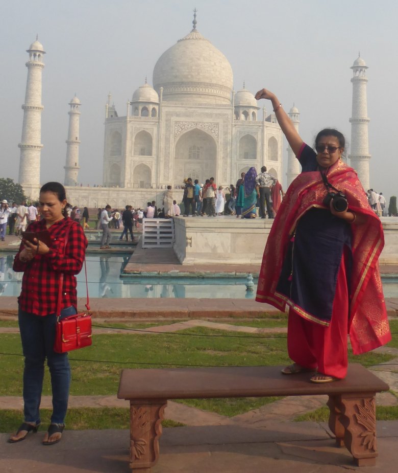 Tádzs Mahal, India legvonzóbb turisztikai látványossága •  Fotó: Csermák Judit