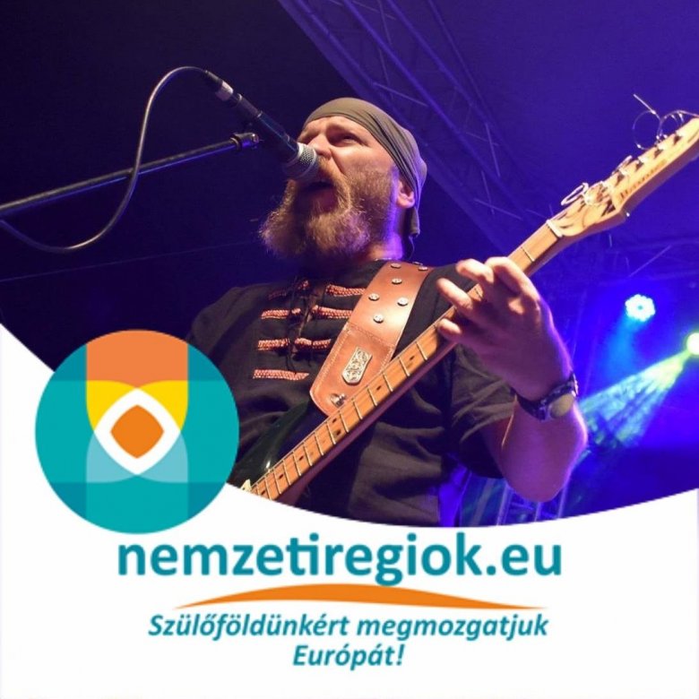 Varga Zsolt énekes szerint a székely kezdeményezés nem öncélú •  Fotó: Kerecsen/Facebook
