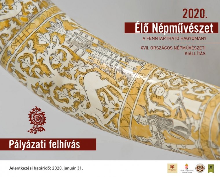 Pályázati felhívás: élő népművészet, a fenntartható hagyomány