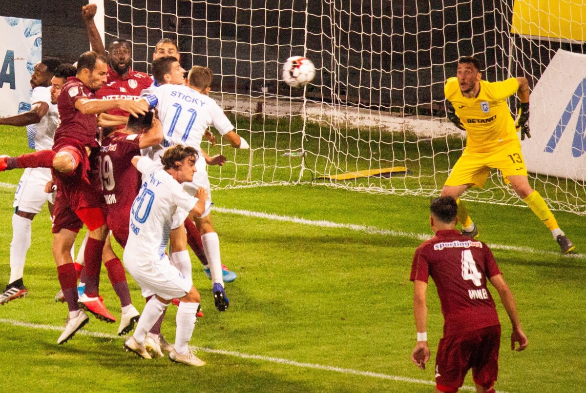 Vinicius góljával a CFR egyenlített. Mégis kikapott. &bullet;  Fotó: Riti József