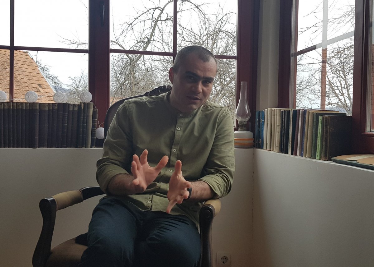 Csécs Márton lelkipásztor: Torockó minden szempontból egy turistavonzó település &bullet;  Fotó: Makkay József