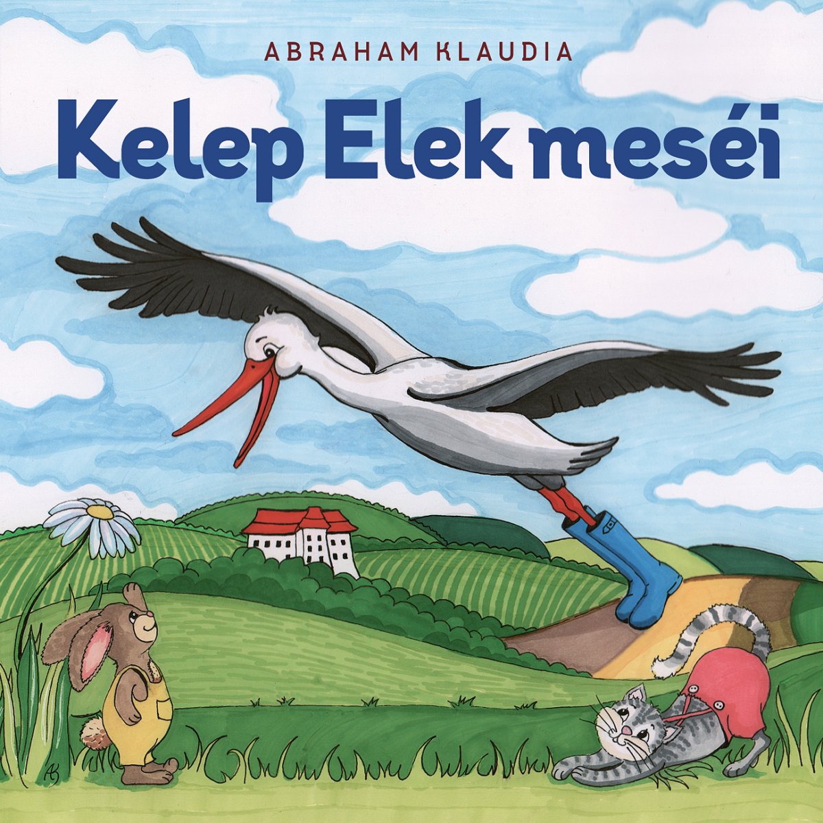 A Muravidéken megjelent meséskönyv borítója 