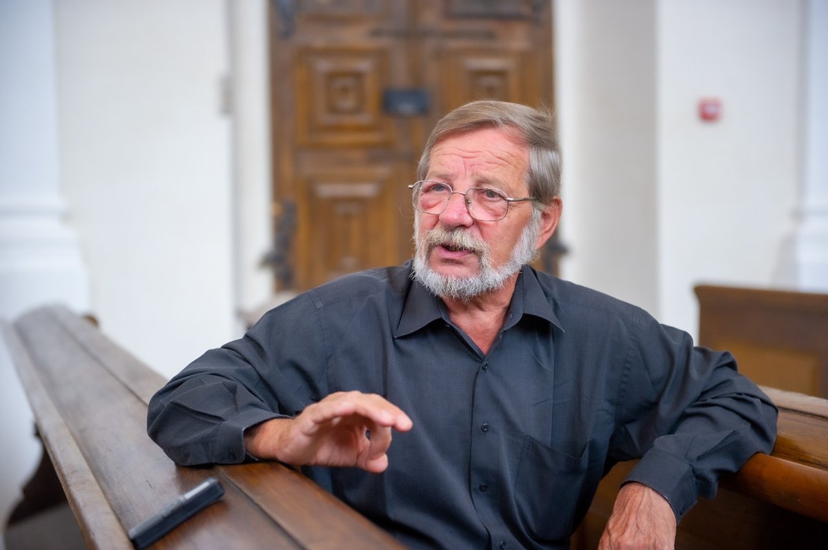 Ötvös József lelkipásztor szerint Marosvásárhelyen a magyar kultúrélet hosszú évtizedek óta erős &bullet;  Fotó: Beliczay László