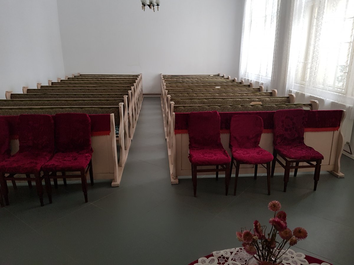 A református templom nagyterme. Holland segítséggel újították fel &bullet;  Fotó: Makkay József