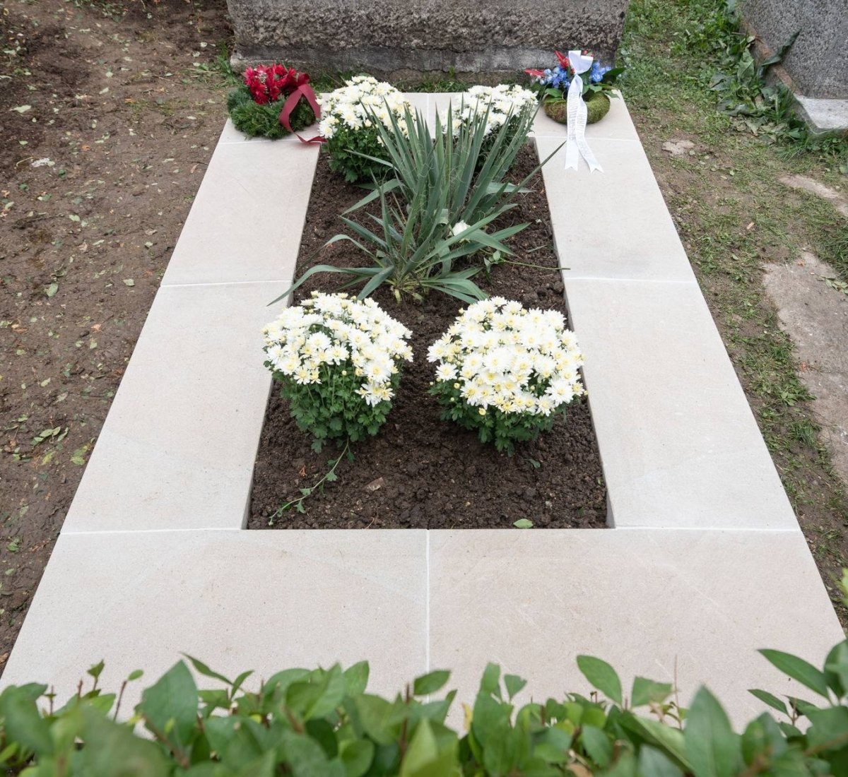 A felujított sírhely a Házsongárdi temetőben &bullet;  Fotó: Nánó Csaba