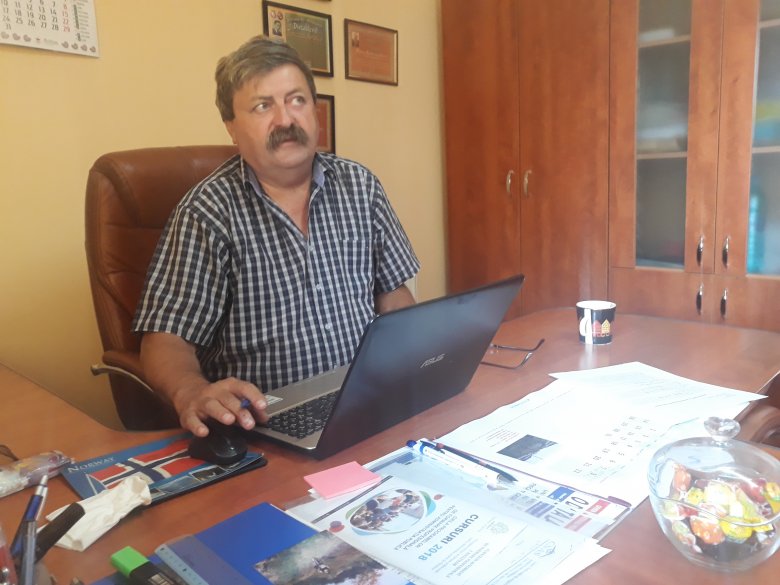 Márkus László polgármester a közös jövőben hisz •  Fotó: Szucher Ervin