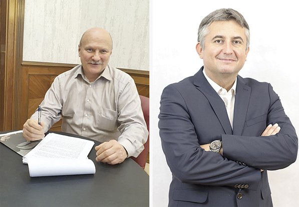 Gyulai György és Demkó Attila, a Napról napra Trianon című könyv szerzői •  Fotó: Facebook