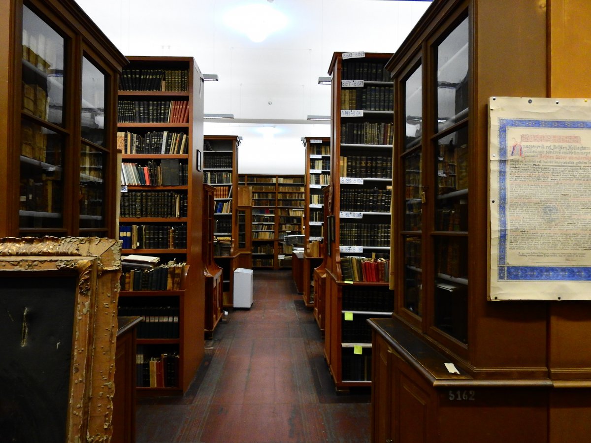 A nagyenyedi kollégiumi dokumentációs könyvtár 2005-ben meghozott jogerős bírósági döntés nyomán kerülhetett vissza tulajdonosához, az Erdélyi Református Egyházkerülethez •  Fotó: Makkay József
