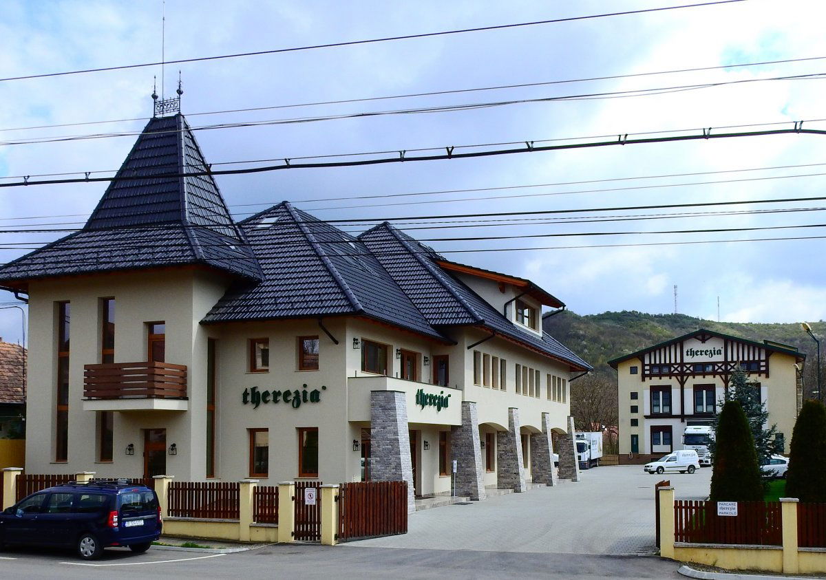 A mezőpaniti tejfeldolgozó gyár telephelye •  Fotó: Makkay József