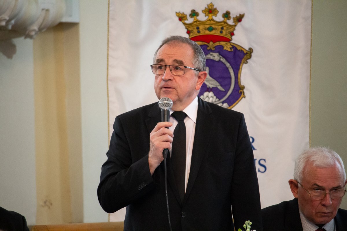 Bálint Benczédi Ferenc leköszönő püspök •  Fotó: Magyar Unitárius Egyház sajtóosztálya