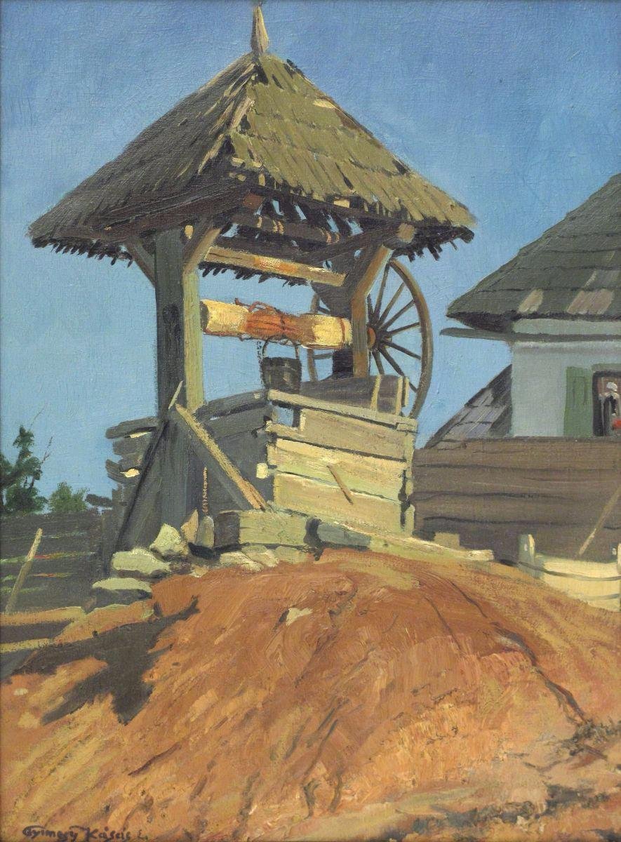 Kerekes kút. Gyimesy Kásás Ernő művészetébena magyar hagyományokból merítkezett 