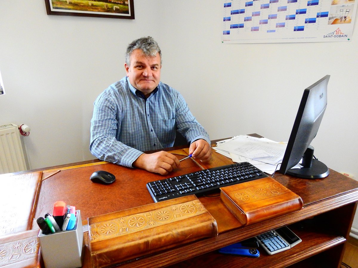 Marginean János polgármester zöldségtermesztőként kezdte •  Fotó: Makkay József